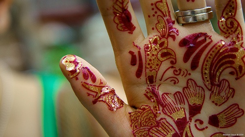 Hindu Tattoo Art Henna